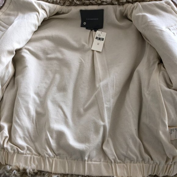NWT Anthropologie Brenna Faux Fur Sherpa Jacket - Picture 9 of 9